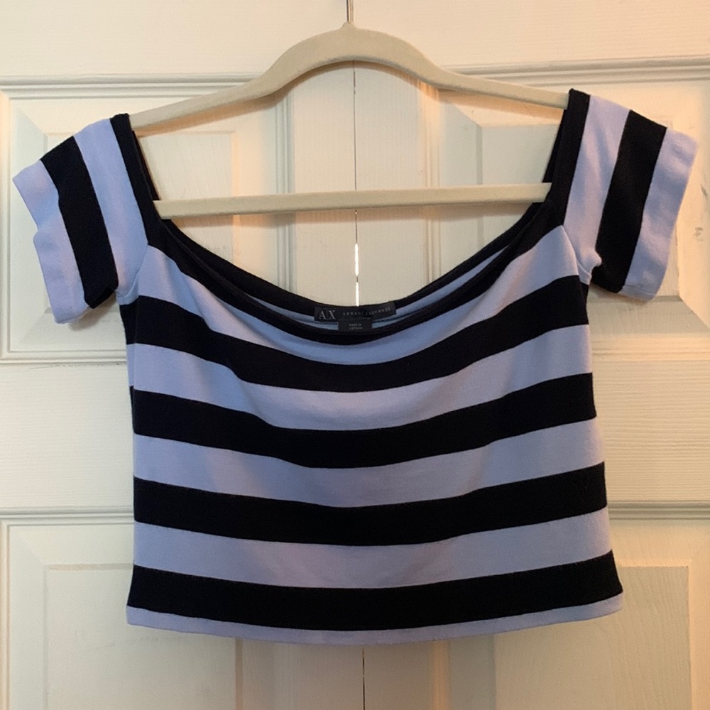 Armani Exchange Crop Top